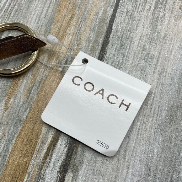 Coach Vintage Gold Lurex Studded Mini Key Chain Wallet Coin Purse Bag - Picture 6 of 14